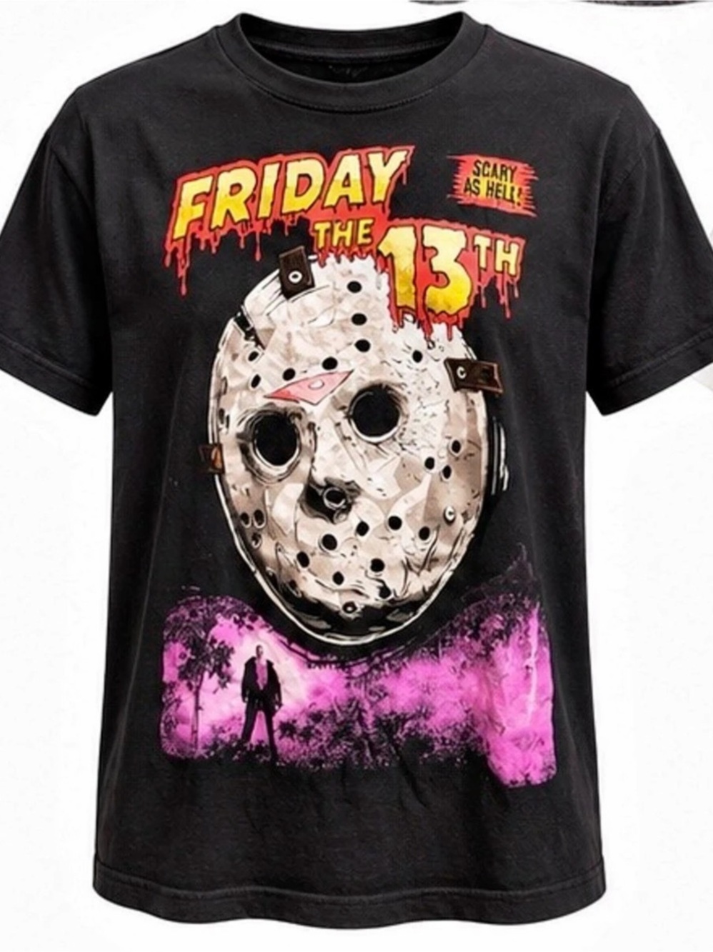 Tommy Hilfiger Friday the 13th Graphic Tee Graphic Tee Black XL